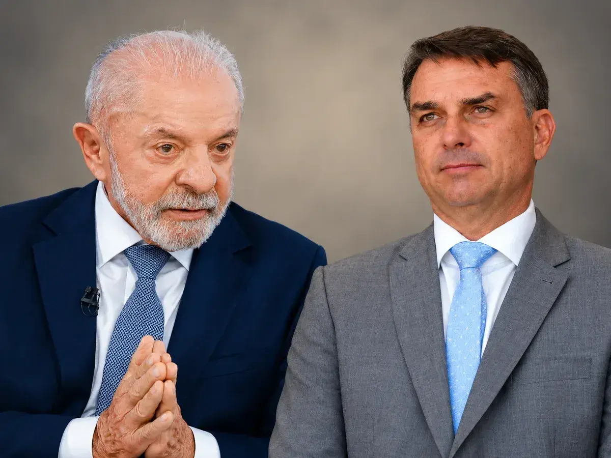 Flávio Bolsonaro lidera parcial no exterior com 57,41% dos votos; Lula tem 30,30%
