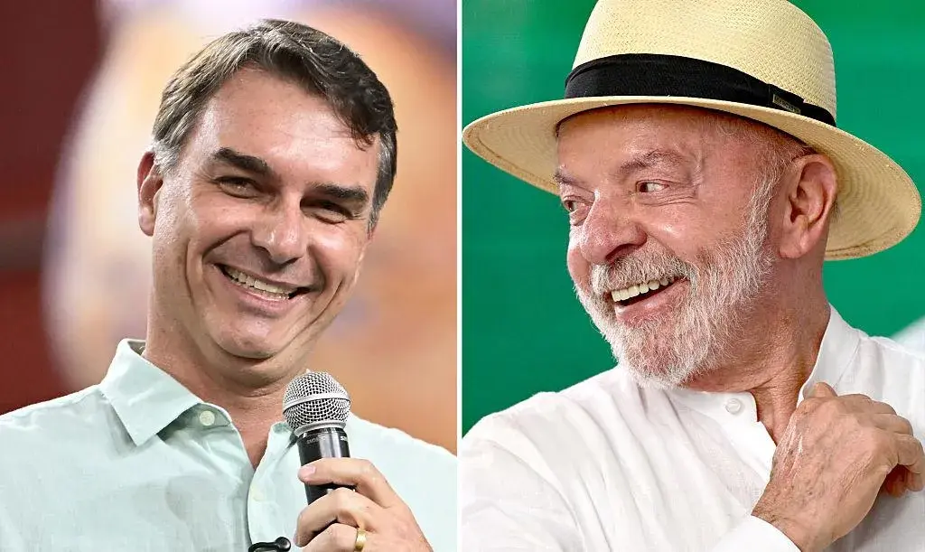 Atlas/Bloomberg: Flávio Bolsonaro abre vantagem sobre Lula e chega a 52,8% dos votos válidos no segundo turno
